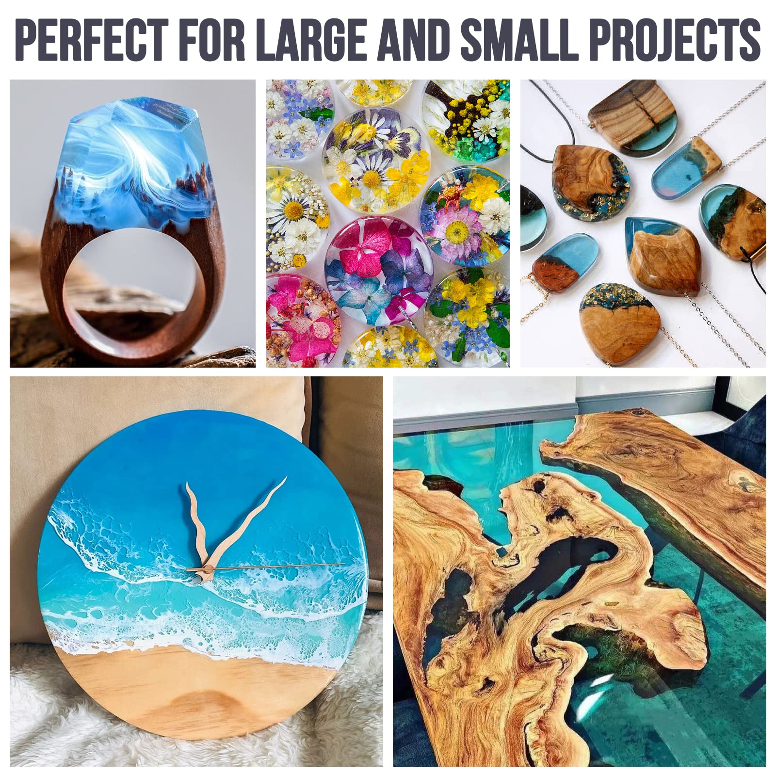 Epoxy Resin Kits Set, Art Kit  – обзор и цена Resin Art Kits For Adults