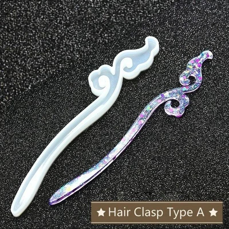 New Transparent Hairpin Silico – обзор и цена Resin Art Kits