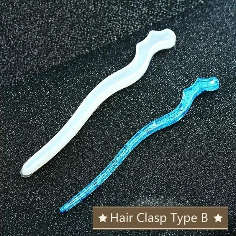 New Transparent Hairpin Silico – обзор и цена Resin Art Kits