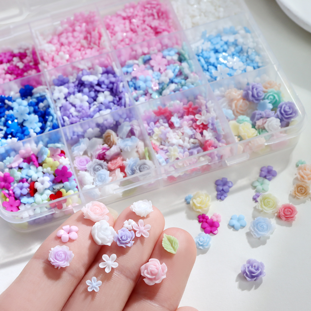 Multicolor Acrylic Flower Resi – обзор и цена Resin Art Rose Petals