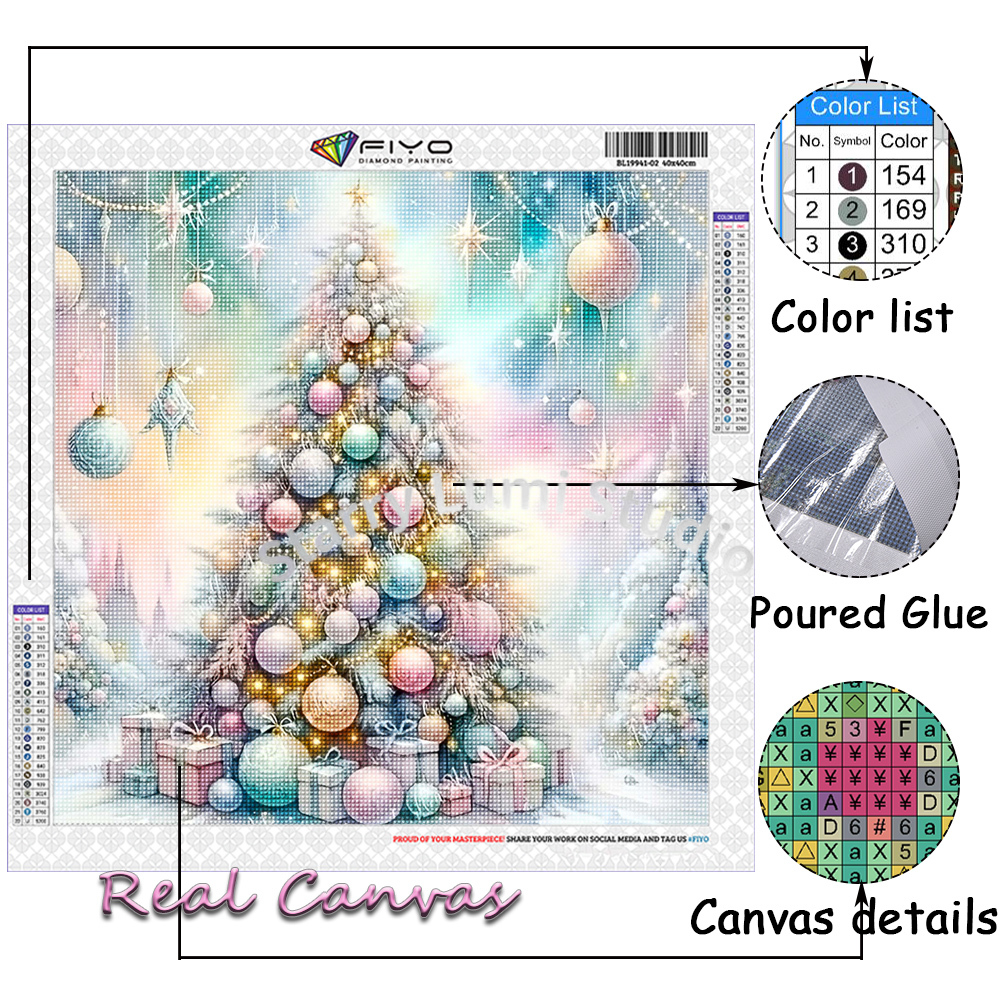 Diamond Painting Kit Christmas – обзор и цена Resin Art Kits