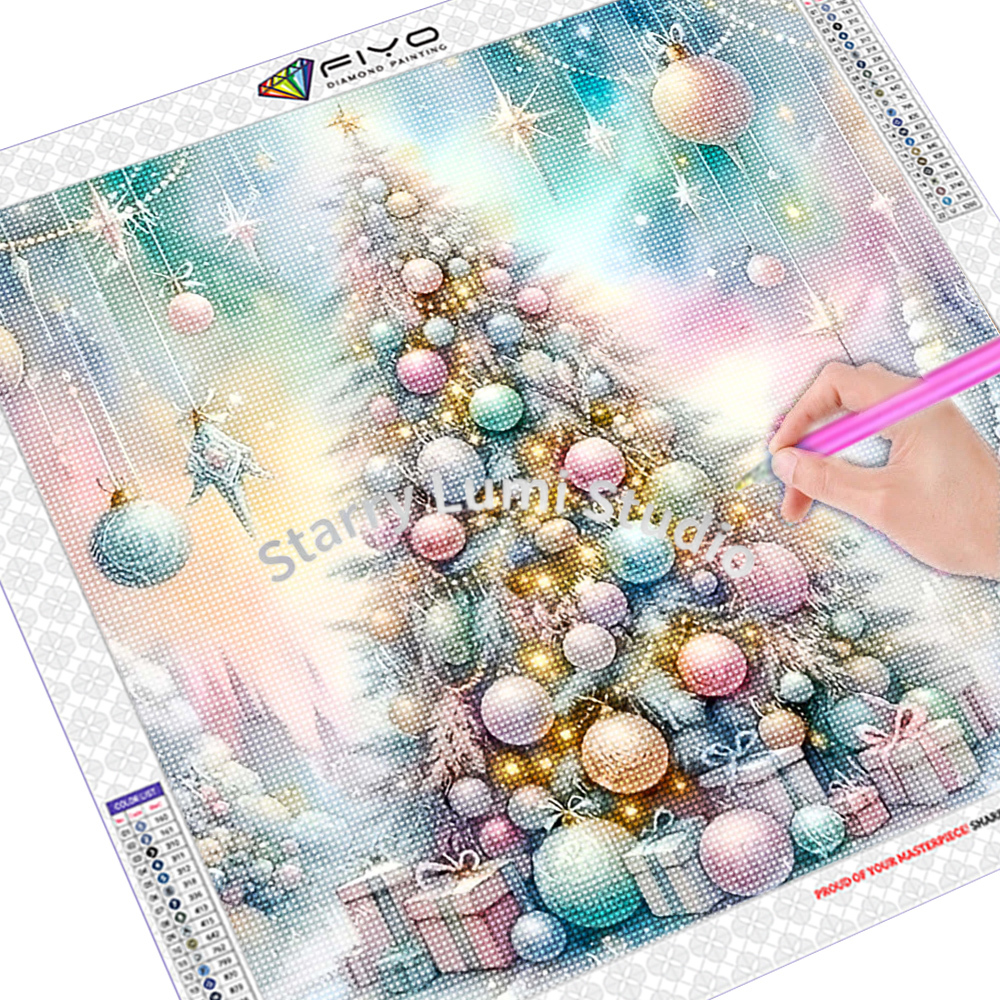 Diamond Painting Kit Christmas – обзор и цена Resin Art Kits