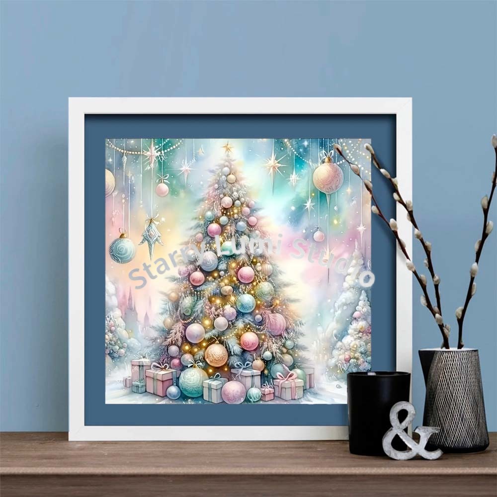 Diamond Painting Kit Christmas – обзор и цена Resin Art Kits