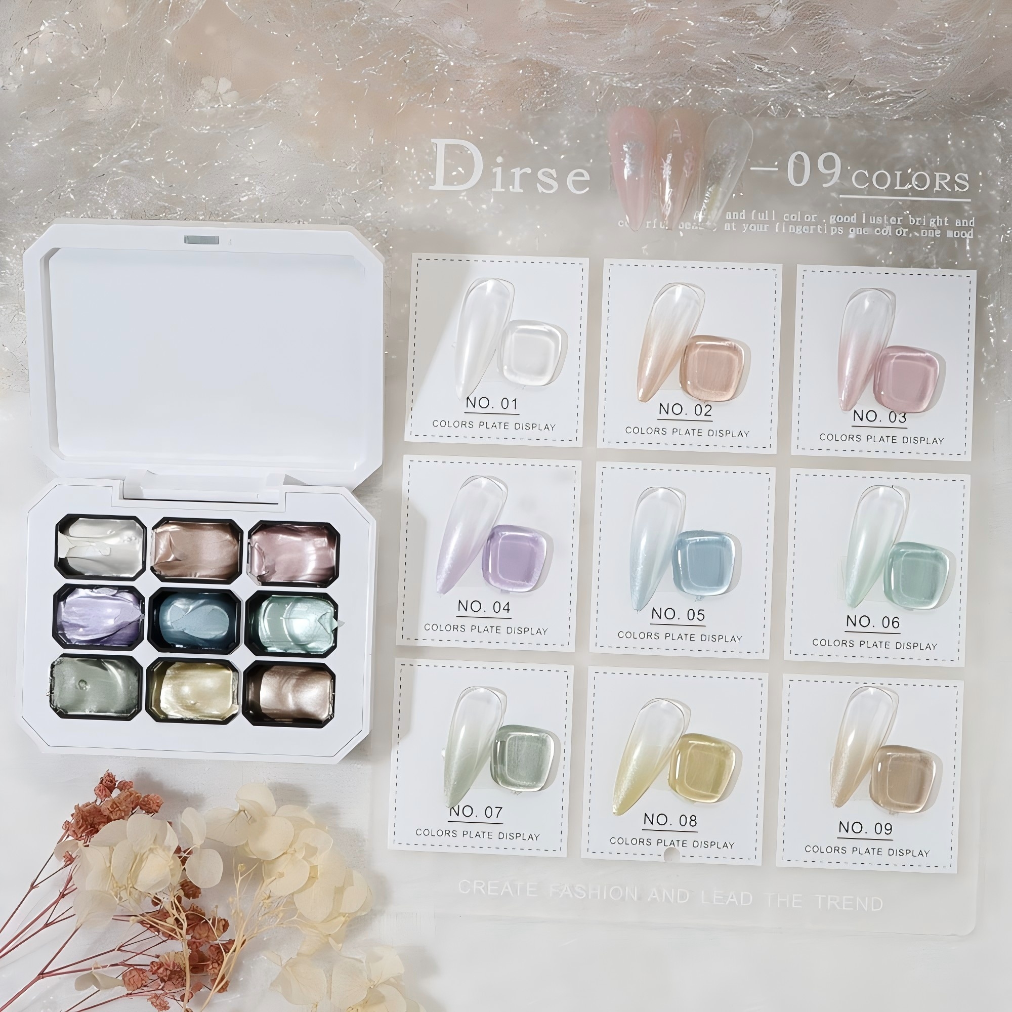1pc 4/9Colors Patting Gel Grad – обзор и цена Resin Art Uv
