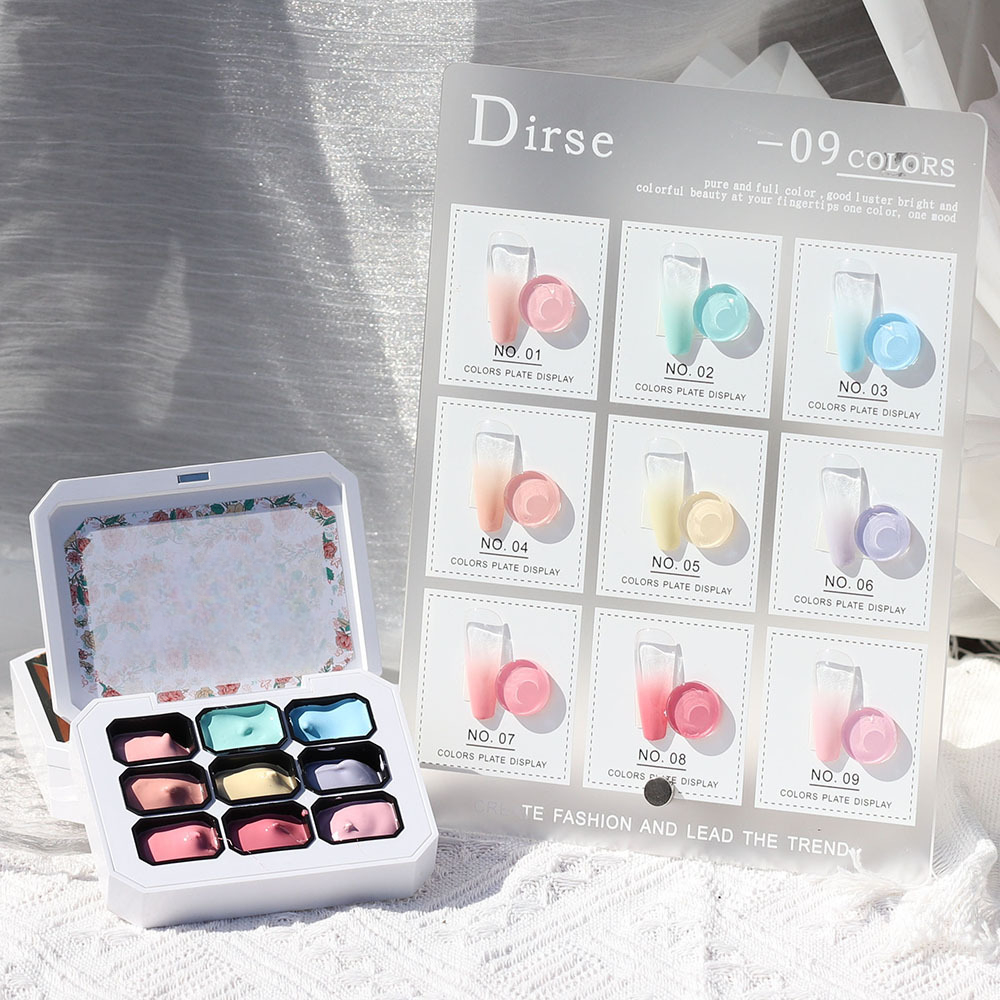 1pc 4/9Colors Patting Gel Grad – обзор и цена Resin Art Uv