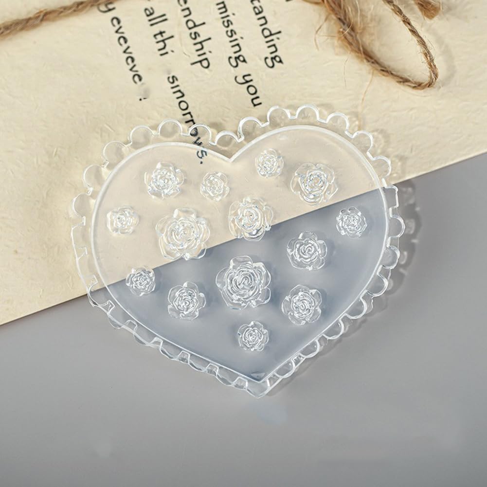 3D Flower Nail Molds Silicone  – обзор и цена Resin Art Template