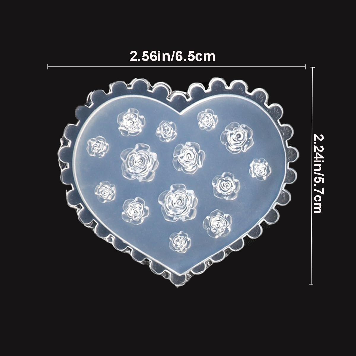 3D Flower Nail Molds Silicone  – обзор и цена Resin Art Template