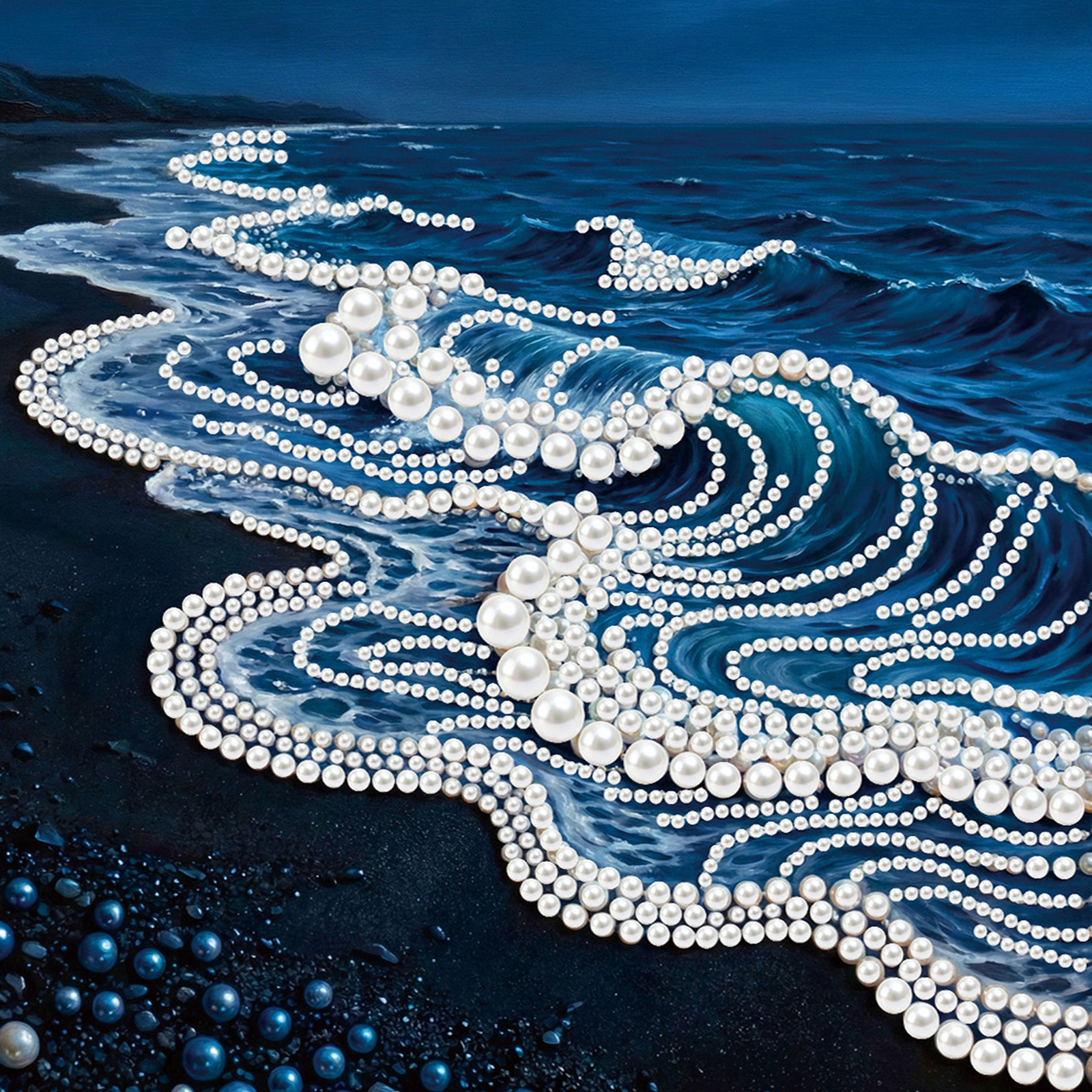 Waves DIY Pearl Painting Kit w – обзор и цена Resin Art Kits For Adults