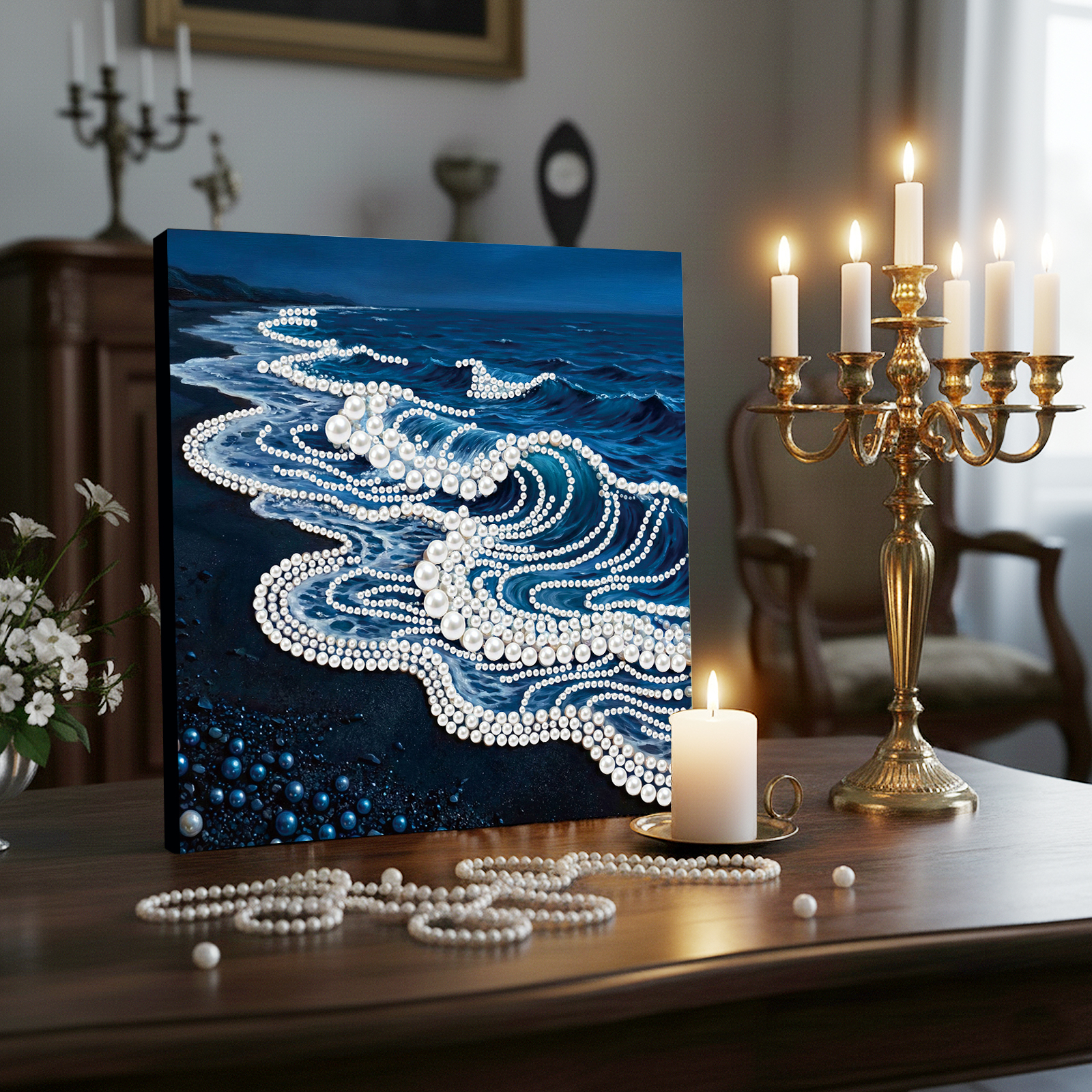 Waves DIY Pearl Painting Kit w – обзор и цена Resin Art Kits For Adults