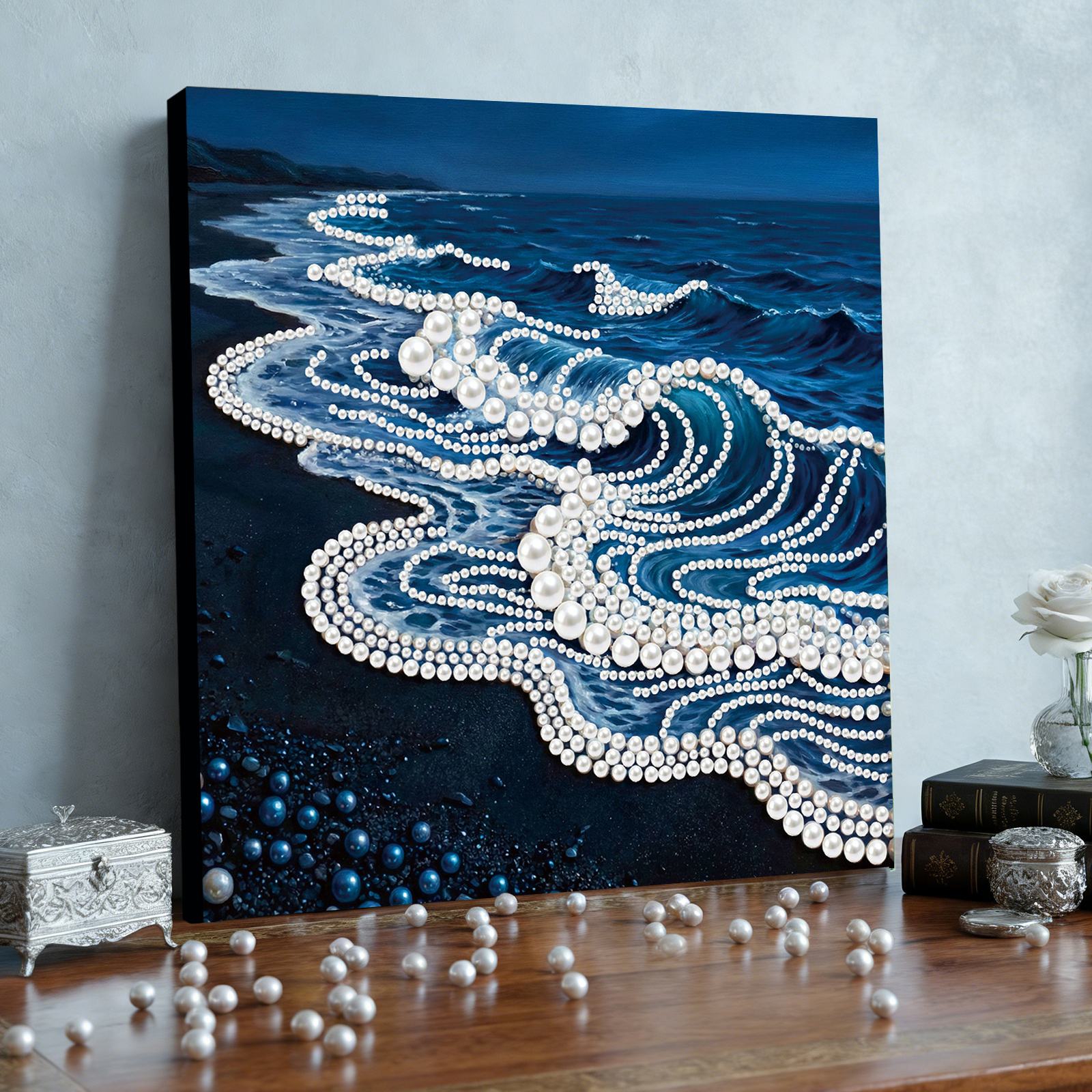Waves DIY Pearl Painting Kit w – обзор и цена Resin Art Kits For Adults