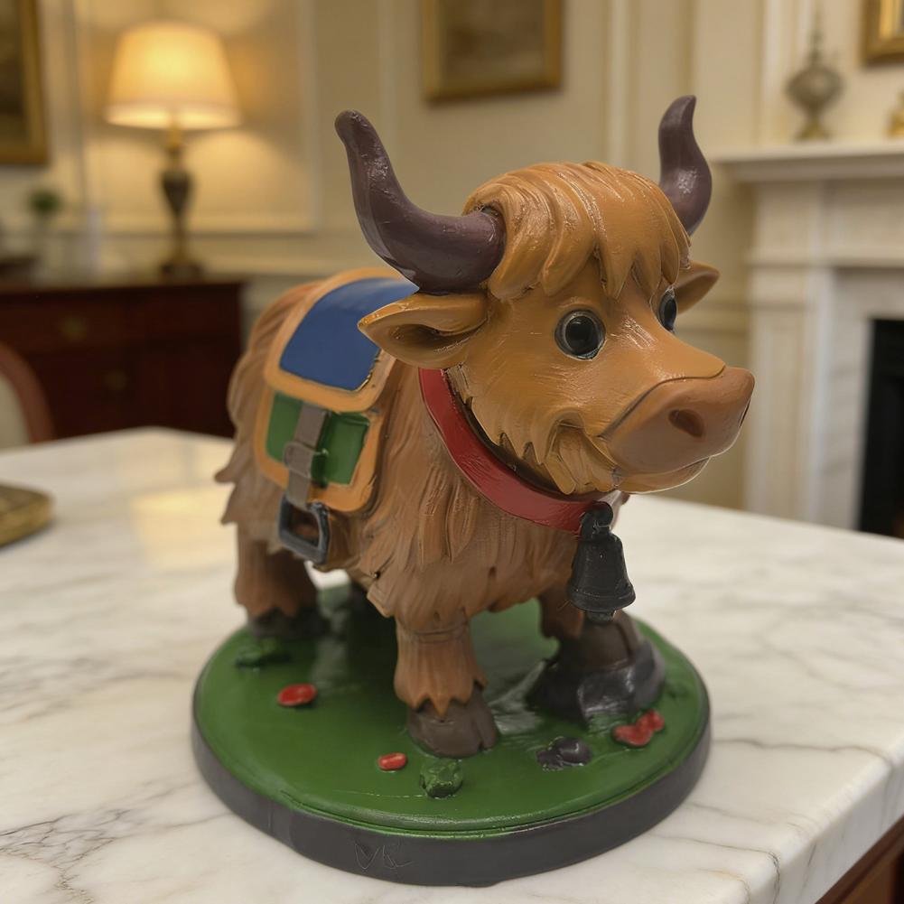 Highland Cow Ornament,Resin Ha – обзор и цена Resin Art Dining Table