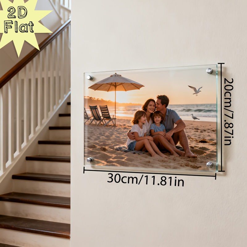 1Pc Custom Family Photo Acryli – обзор и цена Resin Art For Wedding Gift