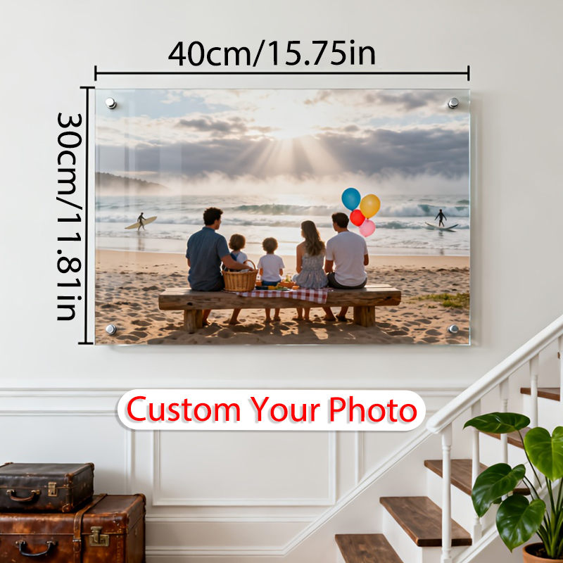 1Pc Custom Family Photo Acryli – обзор и цена Resin Art For Wedding Gift