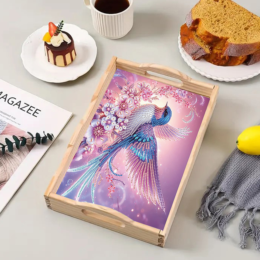 Large Size Diamond Painting Wo – обзор и цена Resin Art Wooden Tray