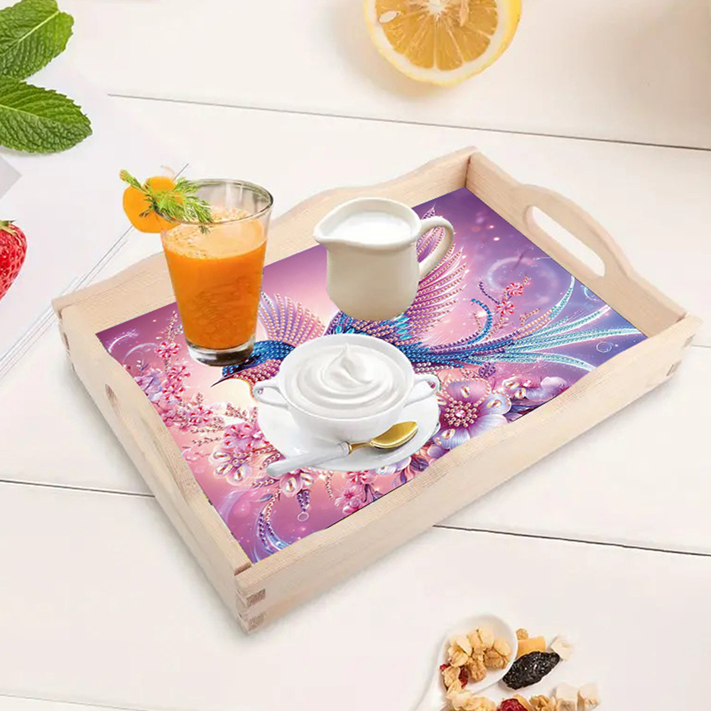 Large Size Diamond Painting Wo – обзор и цена Resin Art Wooden Tray