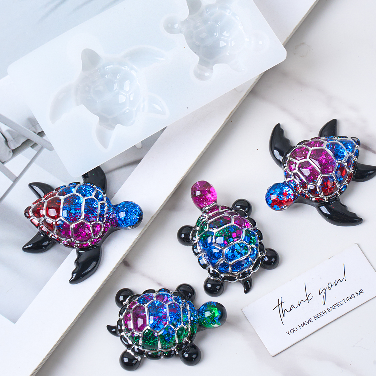 3D Sea Turtle Keychain Silicon – обзор и цена Resin Art Epoxy
