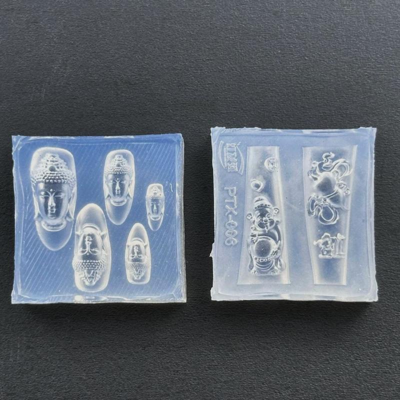 Chinese Fortune  Head Silicone – обзор и цена Resin Art Template