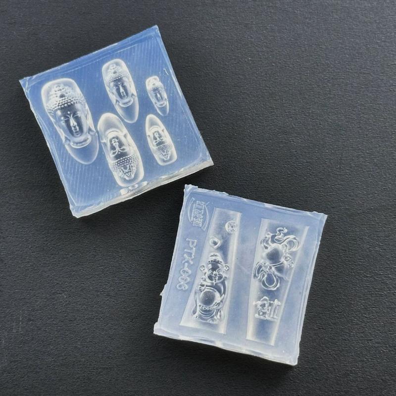 Chinese Fortune  Head Silicone – обзор и цена Resin Art Template
