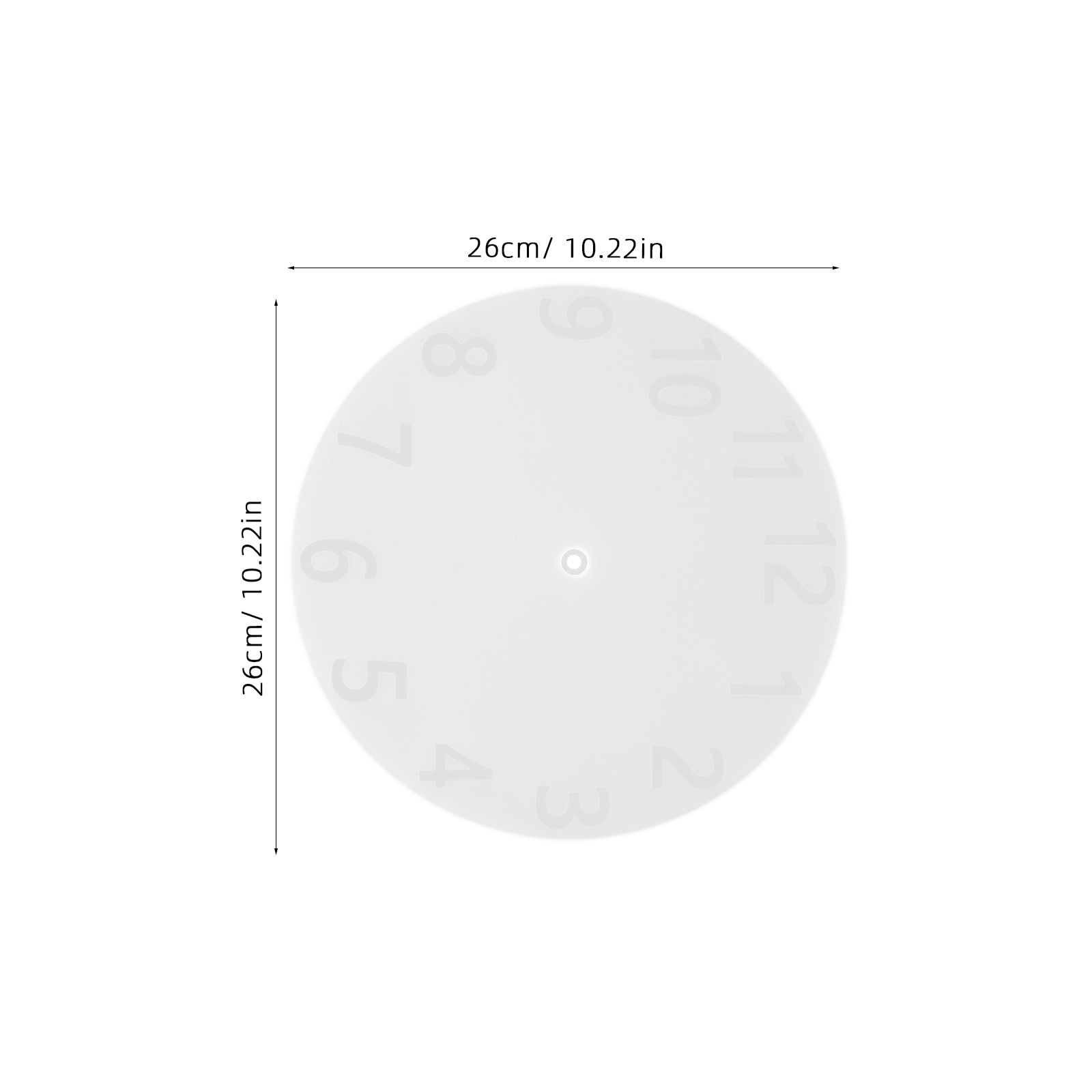 1 set 1 Set Diy Silicone Clock – обзор и цена Resin Art Epoxy