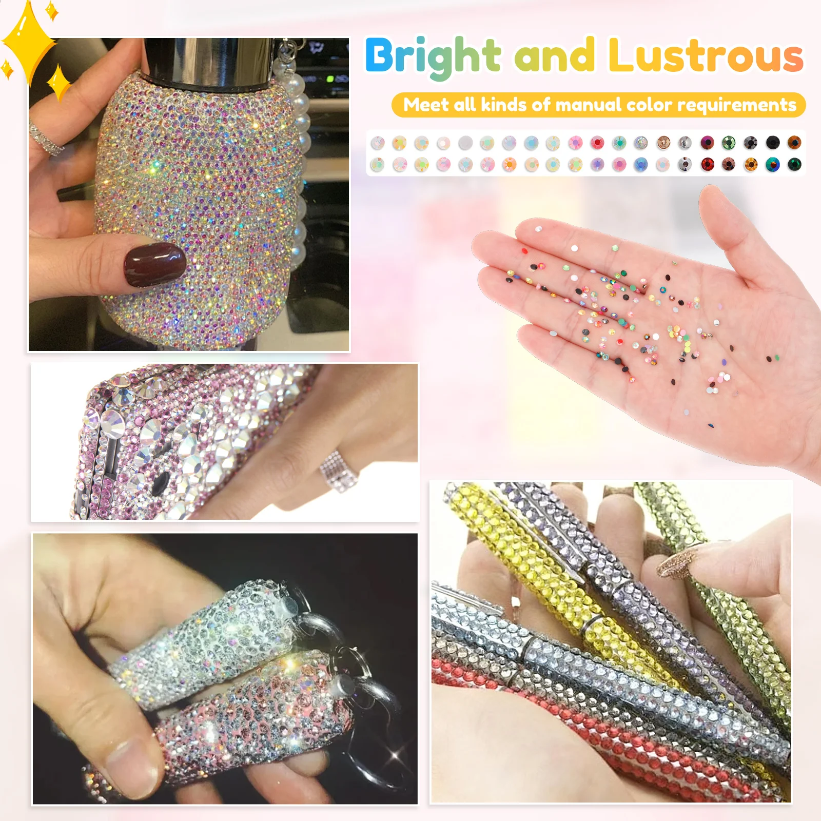 Resin Jelly Rhinestone Set Fad – обзор и цена Resin Art Easy