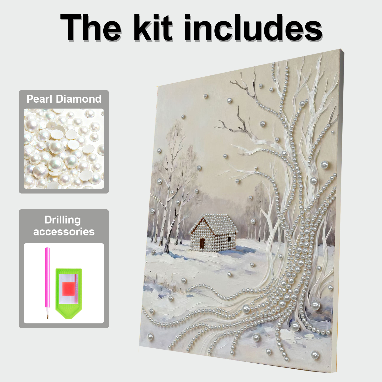 DIY Diamond Painting Pearl Gem – обзор и цена Resin Art Kits For Adults