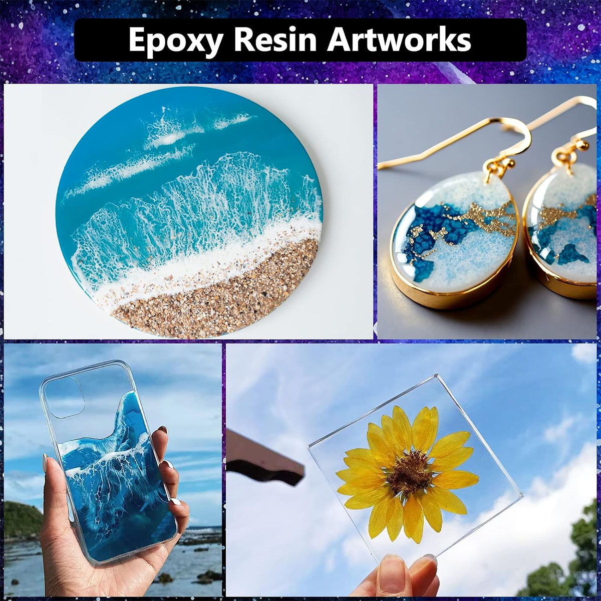 1000ml Crystal Clear Epoxy Res – обзор и цена Resin Art And Wood