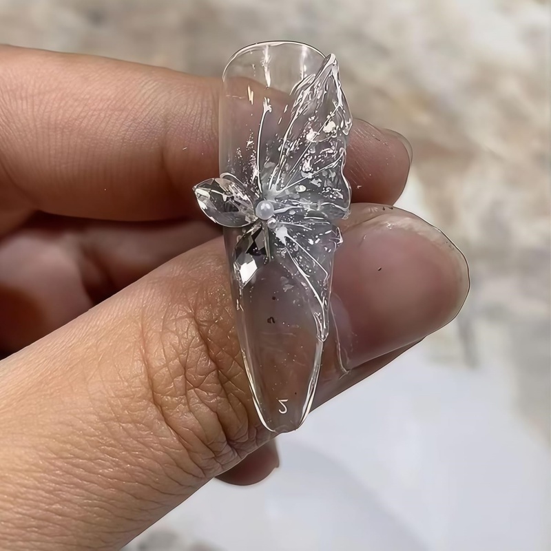 3D Butterfly Flower Gel Nail A – обзор и цена Resin Art Template