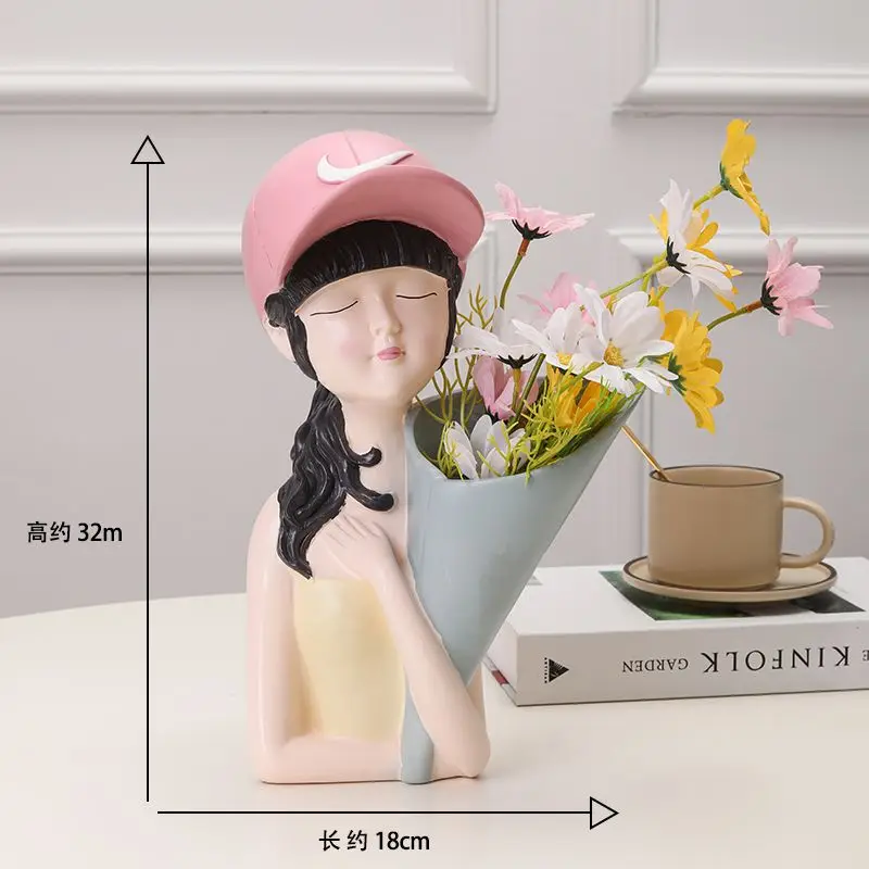 Nordic Flower Girl Art Vase Or – обзор и цена Resin Art Dining Table