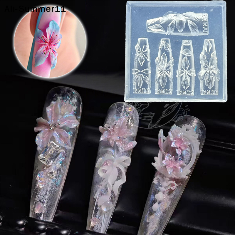 【A6L】Flowers Nail Mold DIY Sil – обзор и цена Resin Art Template