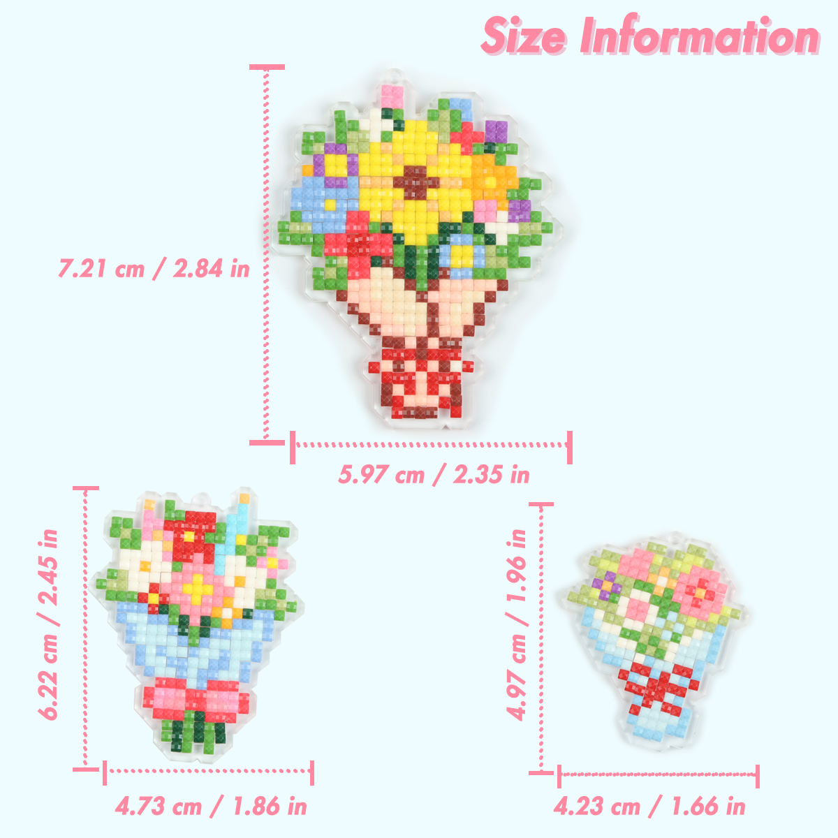 FOREVER YOUNG 3PCS Bouquet Acr – обзор и цена Resin Art Kits