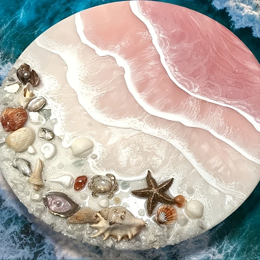 DIY Resin Round Table Silicone – обзор и цена Resin Art Clock
