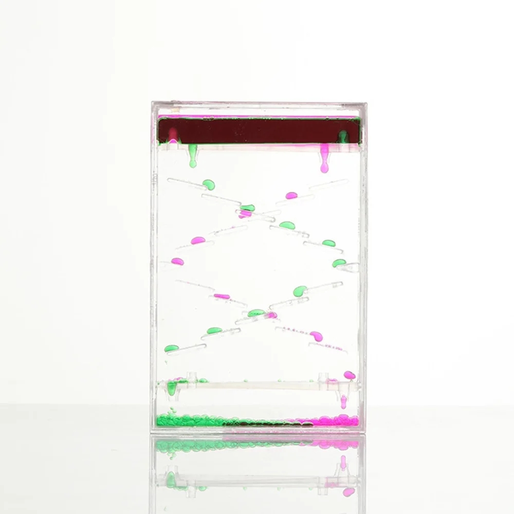 Color Two-color Hourglass Time – обзор и цена Resin Art Clock