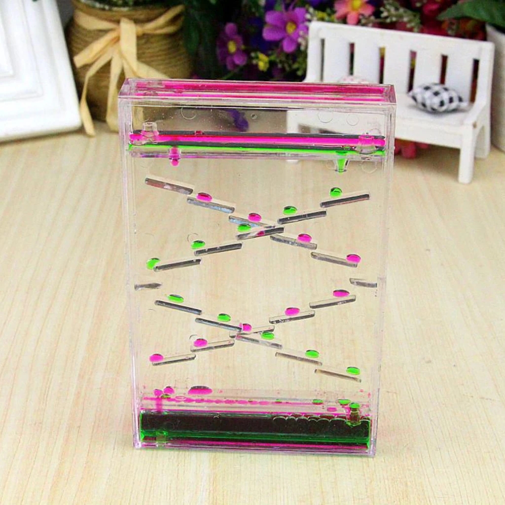 Color Two-color Hourglass Time – обзор и цена Resin Art Clock