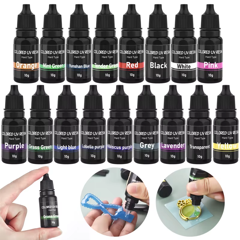 10g UV Resin Glue Color Epoxy  – обзор и цена Resin Art Uv