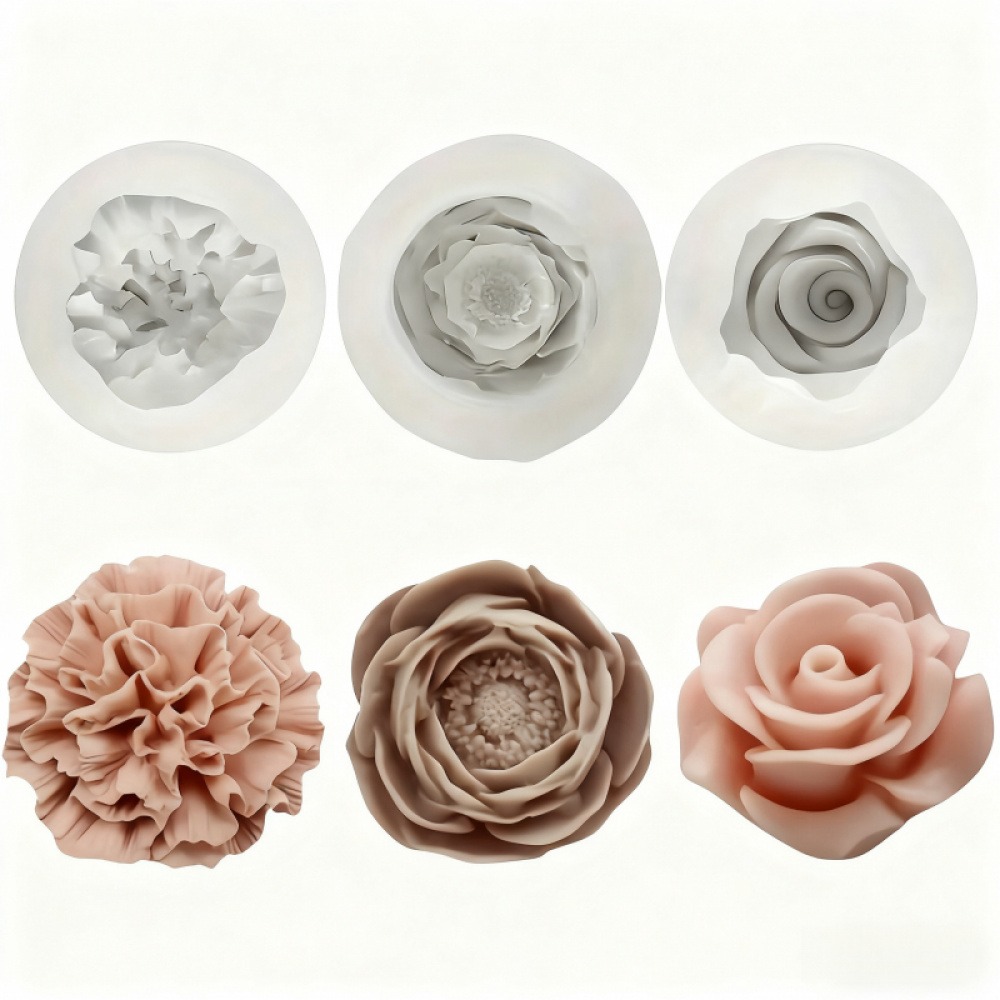 3-Piece Silicone Molds for Ros – обзор и цена Resin Art Rose Petals