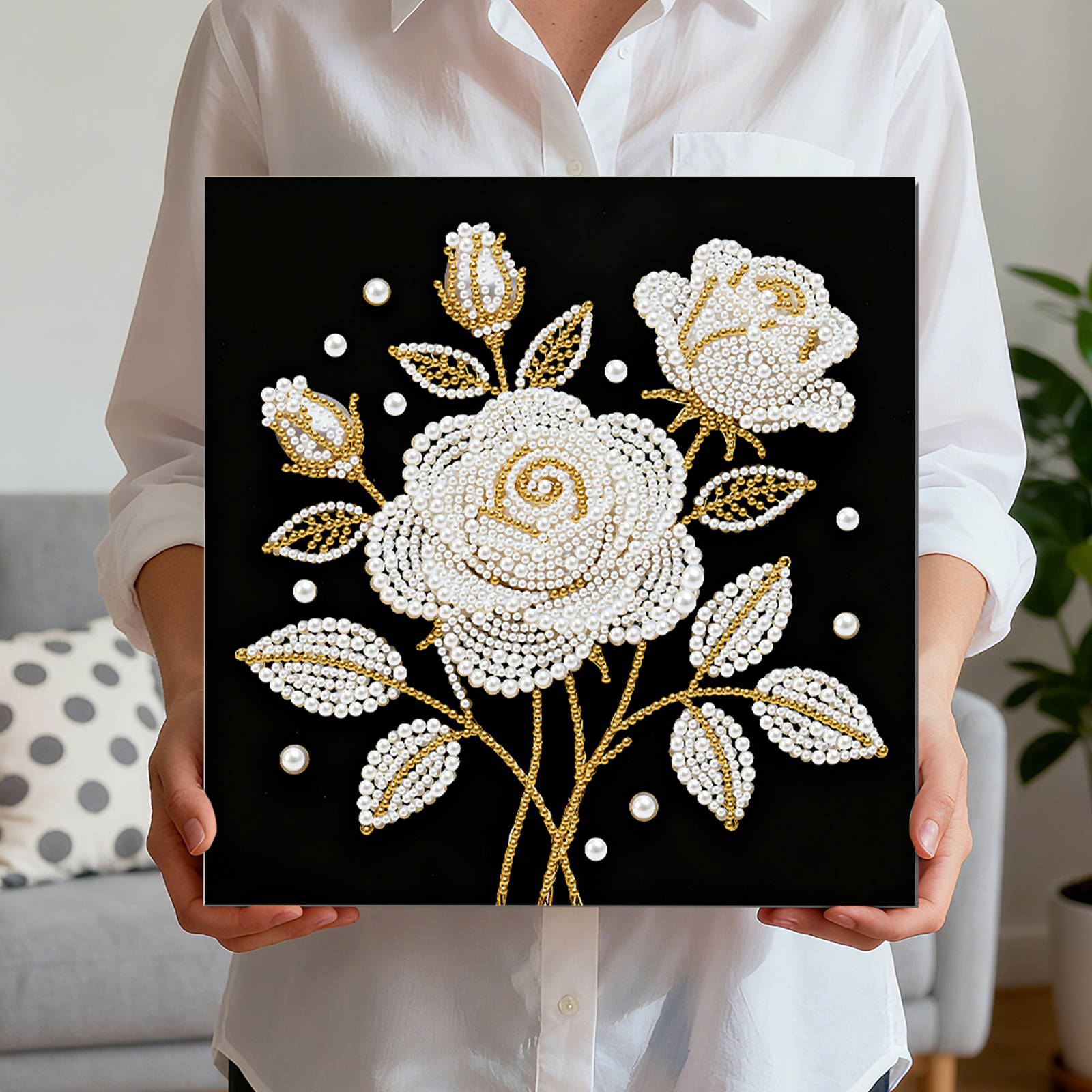 Rose DIY Pearl Painting Kit fo – обзор и цена Resin Art Kits For Adults