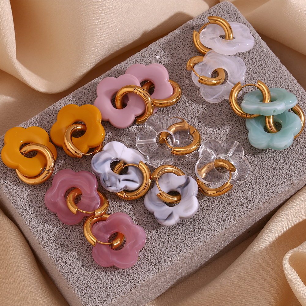 E.B.belle Hoops Colorful Resin – обзор и цена Resin Art Ring