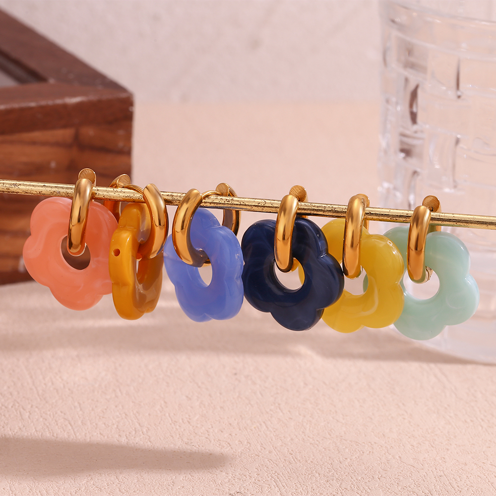 E.B.belle Hoops Colorful Resin – обзор и цена Resin Art Ring