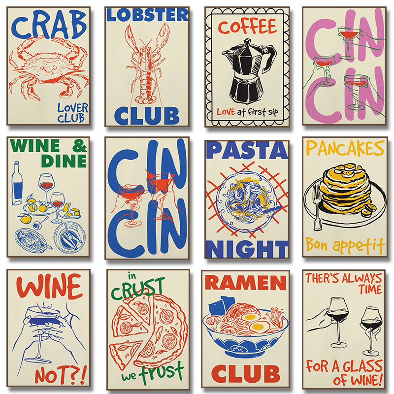 Trendy Coffee Cheers Print Pos – обзор и цена Resin Art Kitchen
